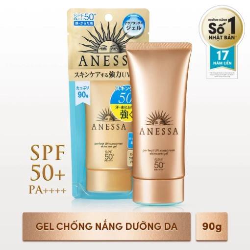 GEL CHỐNG NẮNG DƯỠNG DA ANESSA PERFECT UV SPF50+/PA++++ 90G